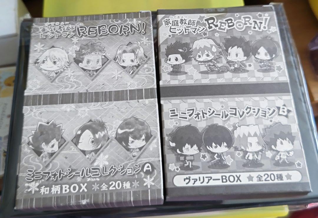 家庭教師ヒットマンREBORN ミニフォトステッカー　ミニフォトシールコレクショ 家庭教師ヒットマンREBORN ミニフォトステッカー ミニフォト
